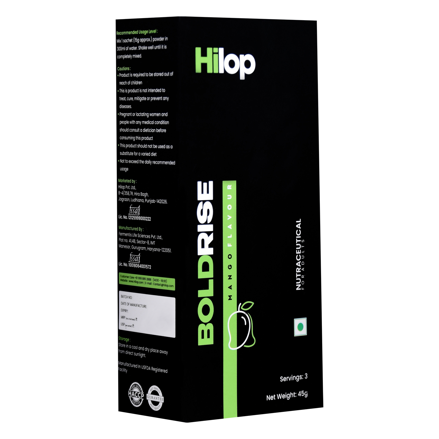 Boldrise Last Long Delay Powder - Hilop